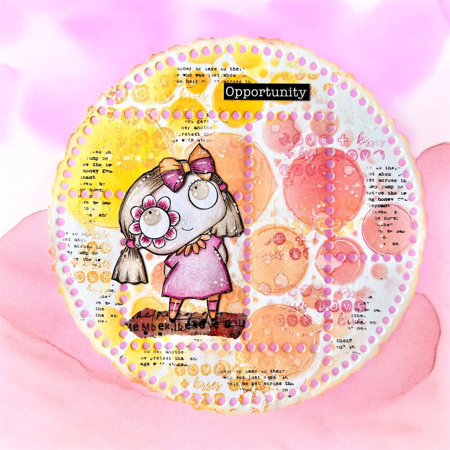 AALL and Create 494 X Or O Stempel A7 Janet Klein 8 Motive