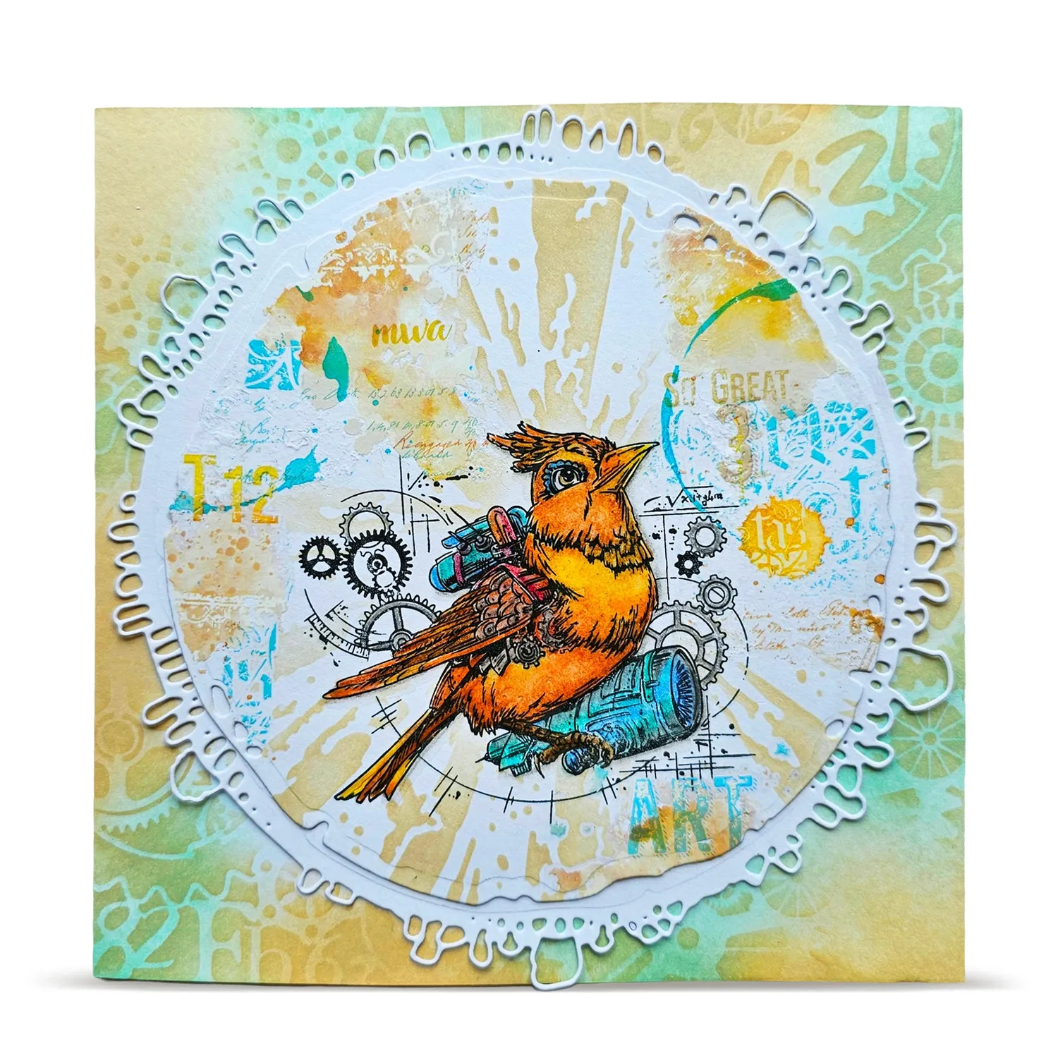 AALL and Create Autour de Mwa Gearlight Stempel Bundle