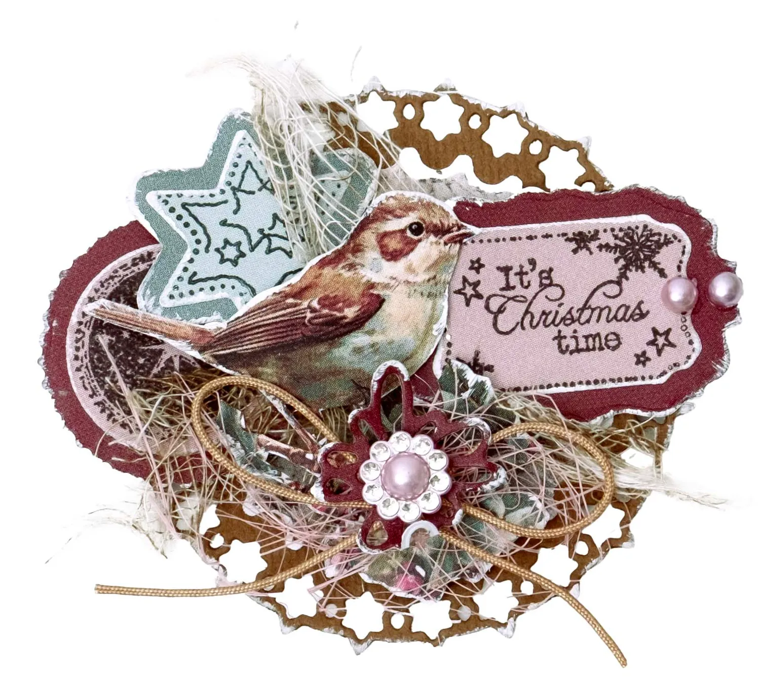 Jenine's Mindful Art Christmas Blush Papier-Elemente 20