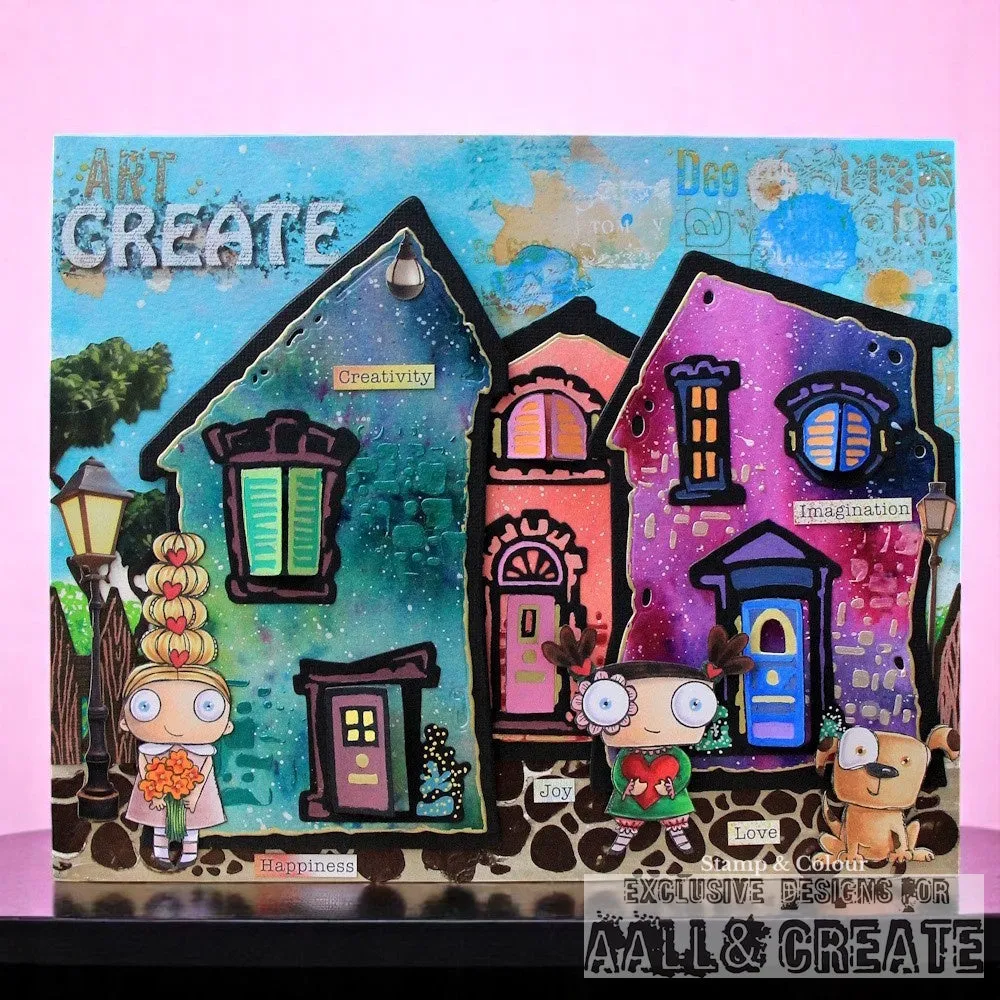 AALL and Create MemoryDex #67 Picket Border Stanze 1-teilig
