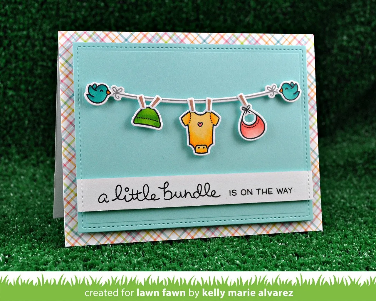 Lawn Fawn Little Bundle LF1127 Stempelset Baby