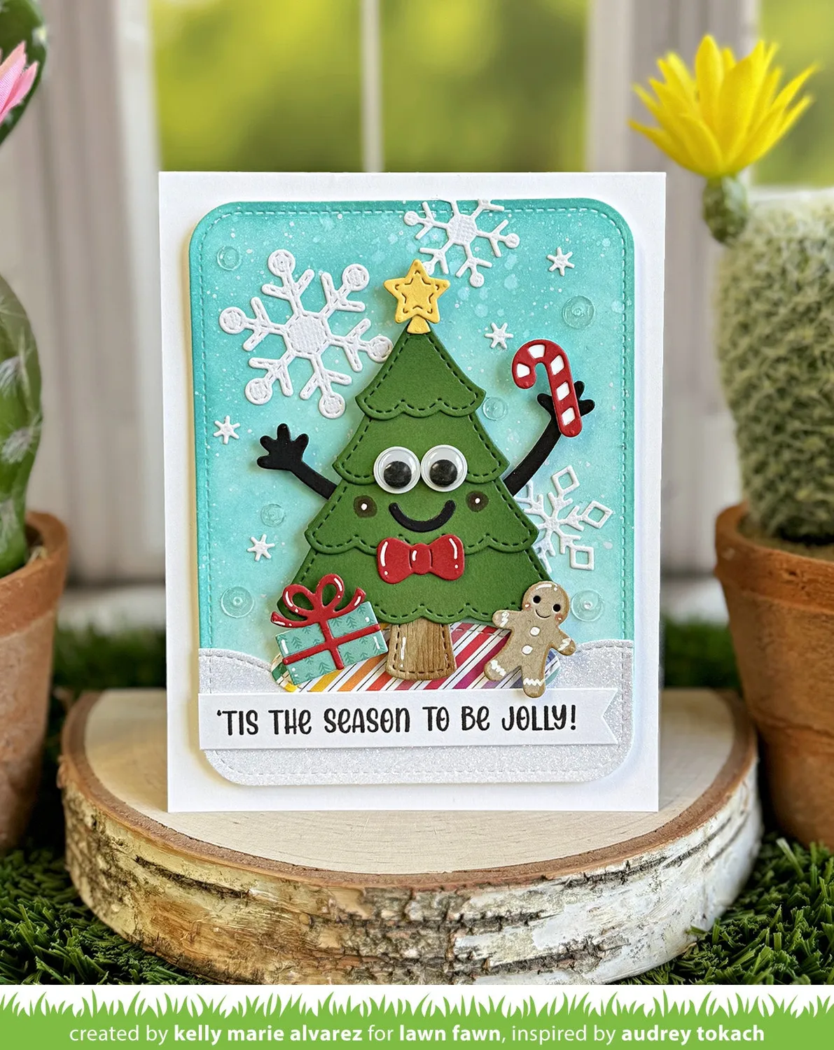 Lawn Fawn Sequin Mix Lawn Cuts Stanzen Sterne Herzen
