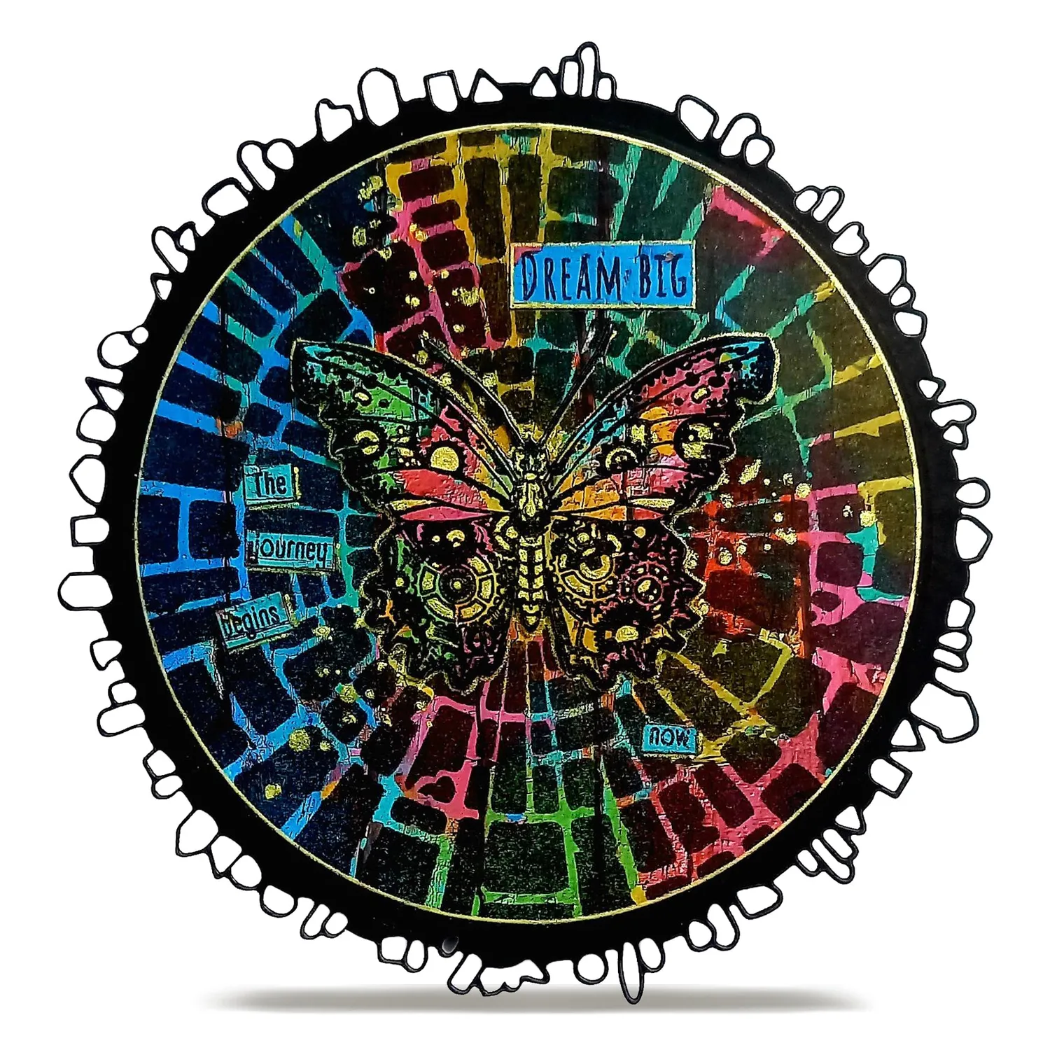 AALL and Create PC-263 Schablone 6x6 Quantum Wheel