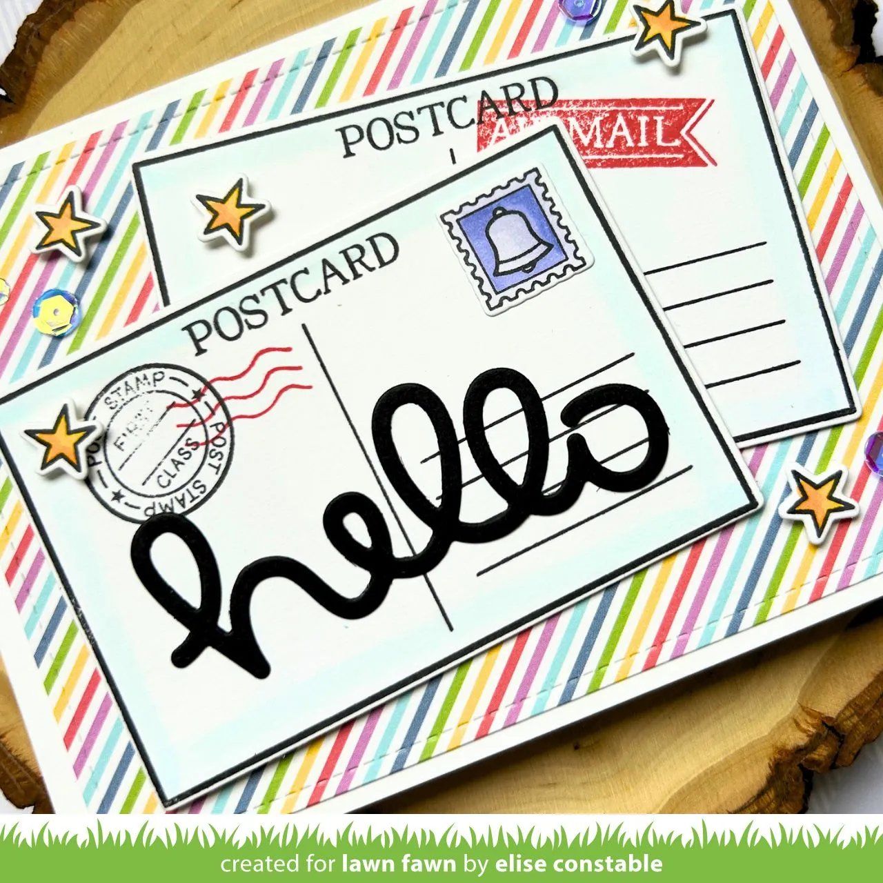 Lawn Fawn You’ve Got Mail Stempelset Post 10-teilig