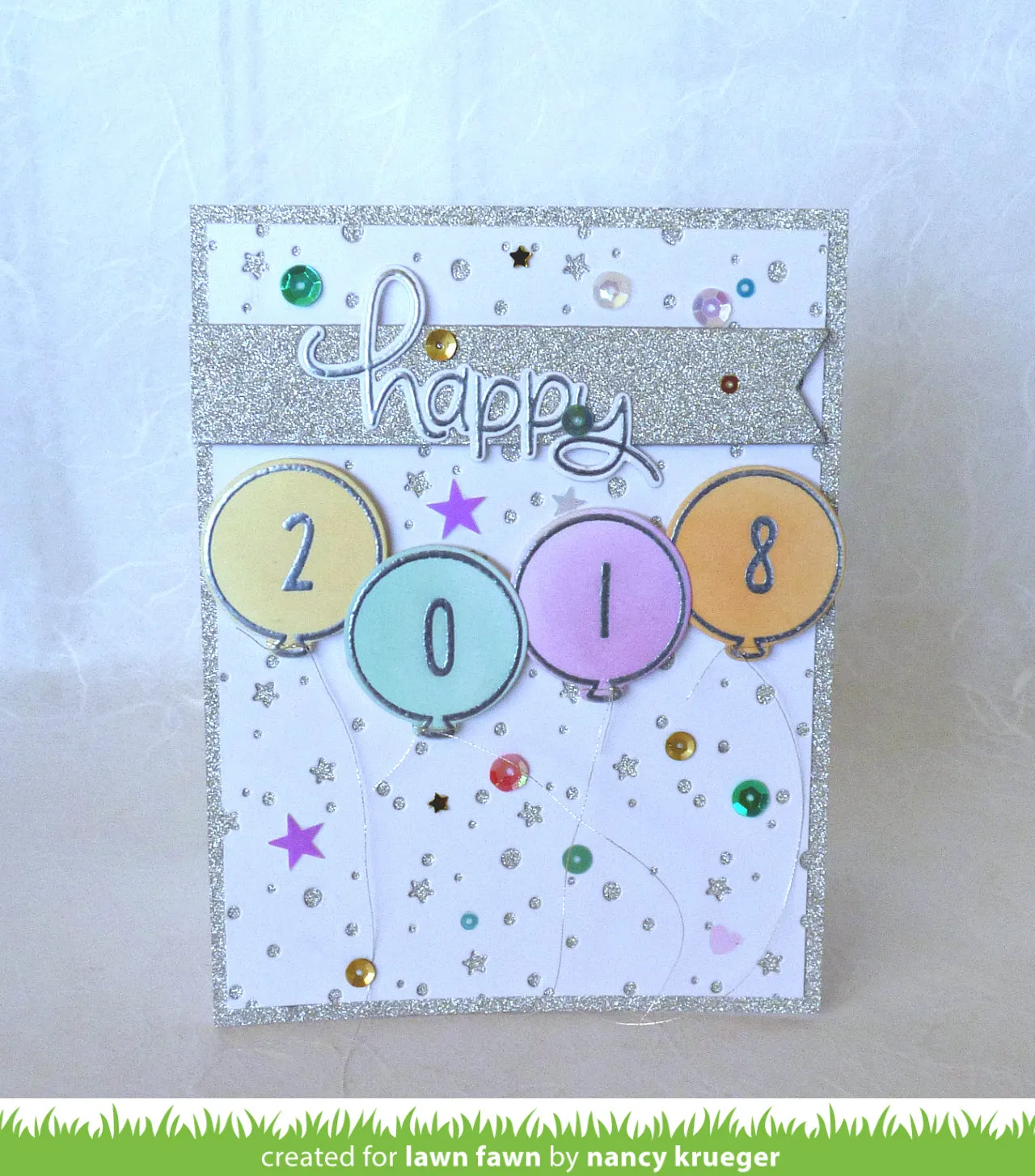 Lawn Fawn Celebration Countdown Stempelset Zahlen 0-25
