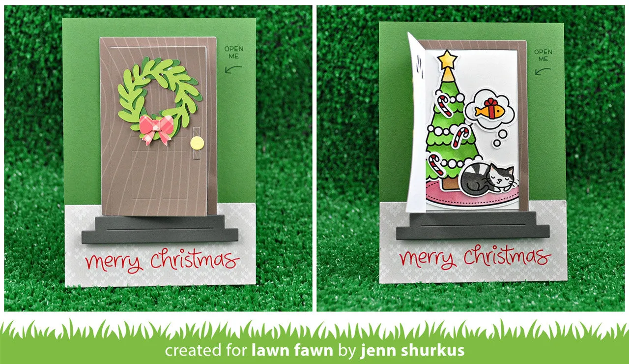 Lawn Fawn Mini Wreath Lawn Cuts Stanzen LF1496 3-teilig