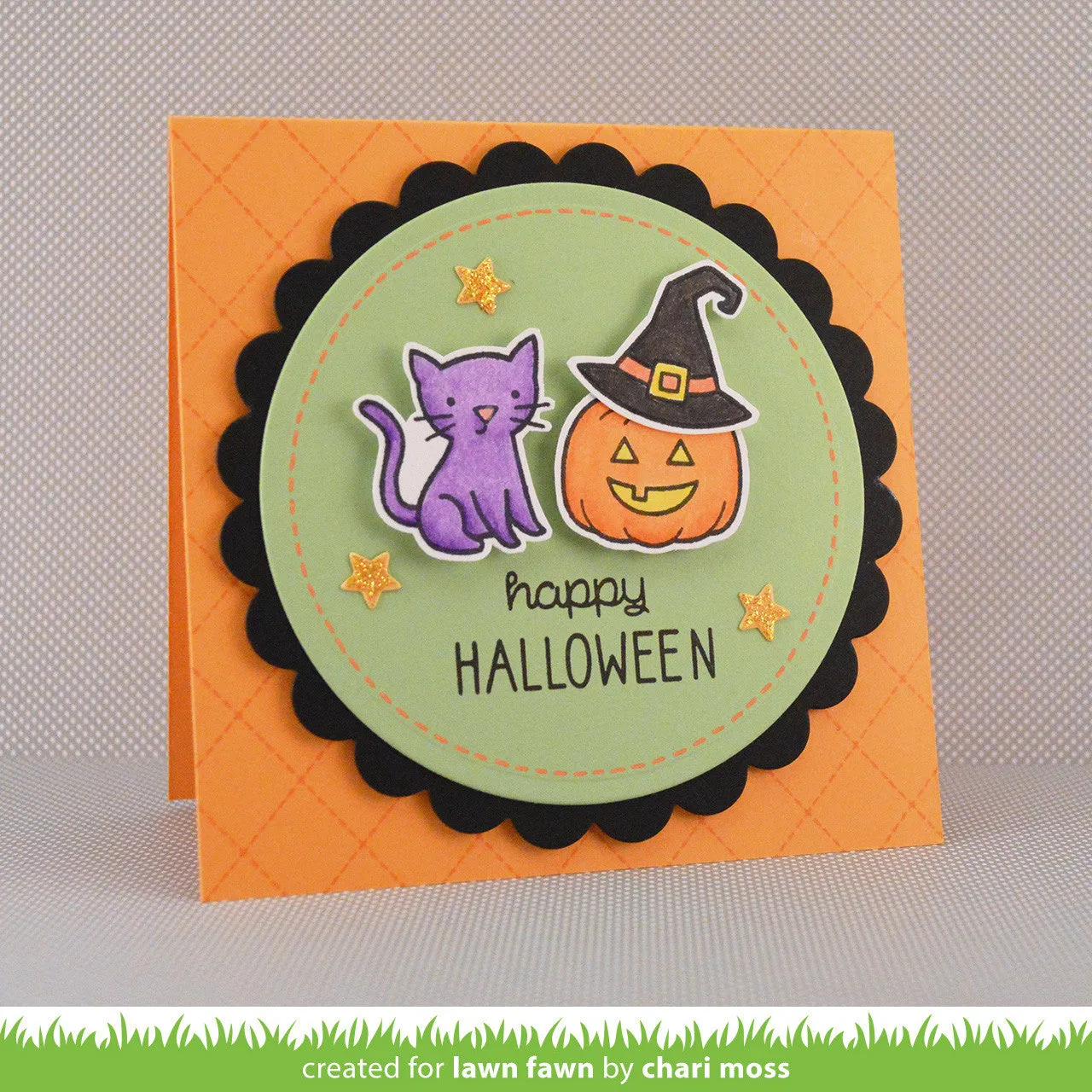 Lawn Fawn Spooktacular Clear Stamps Halloween 21-teilig