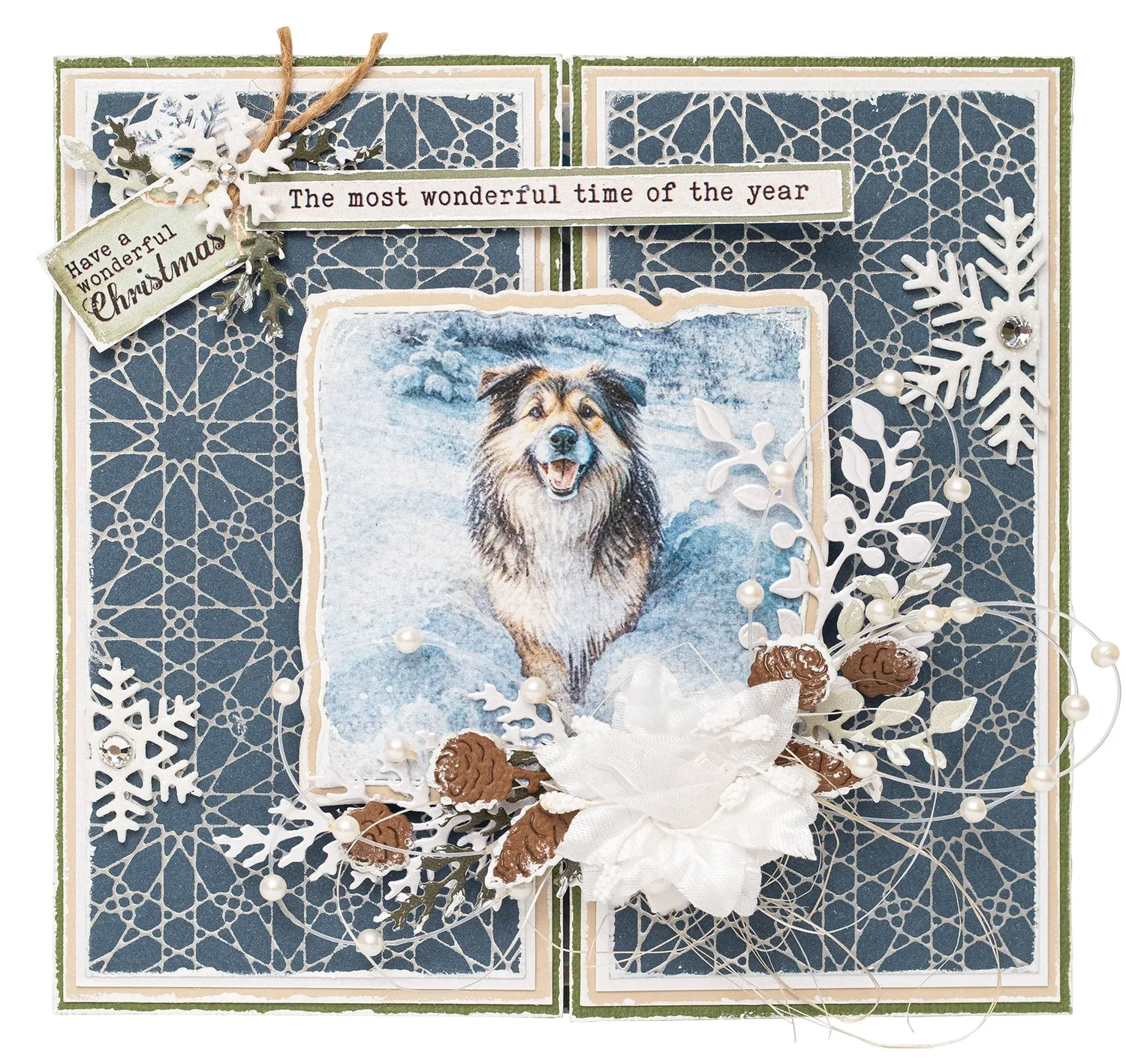 Studio Light Essentials Snow Pattern Heißfolienplatte