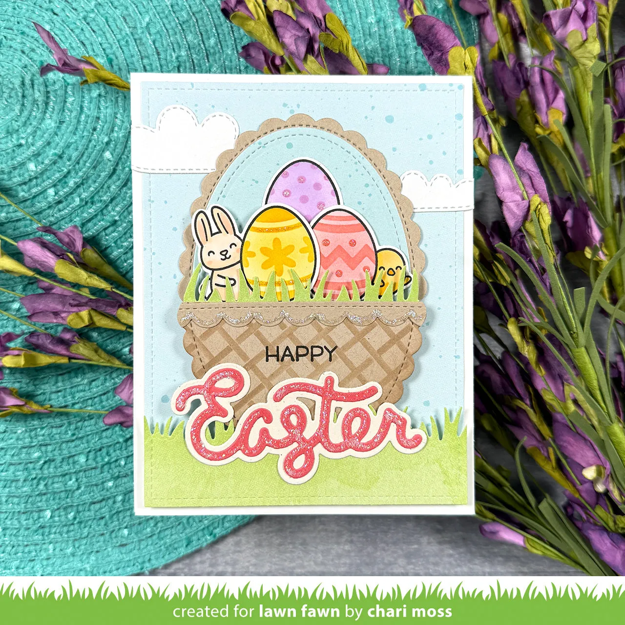 Lawn Fawn Stitched Scalloped Oval LF4050 Stanzen 4-teilig
