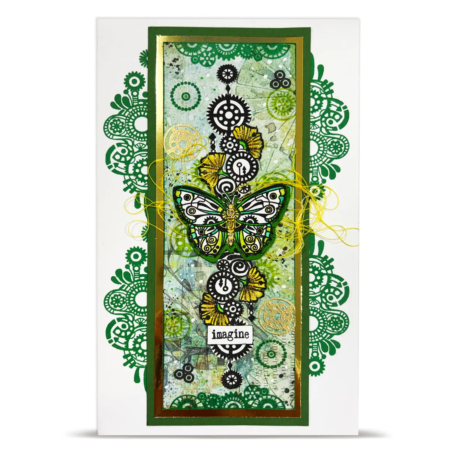 AALL and Create TP-1462 Papillons Stempelset A6 Schmetterling