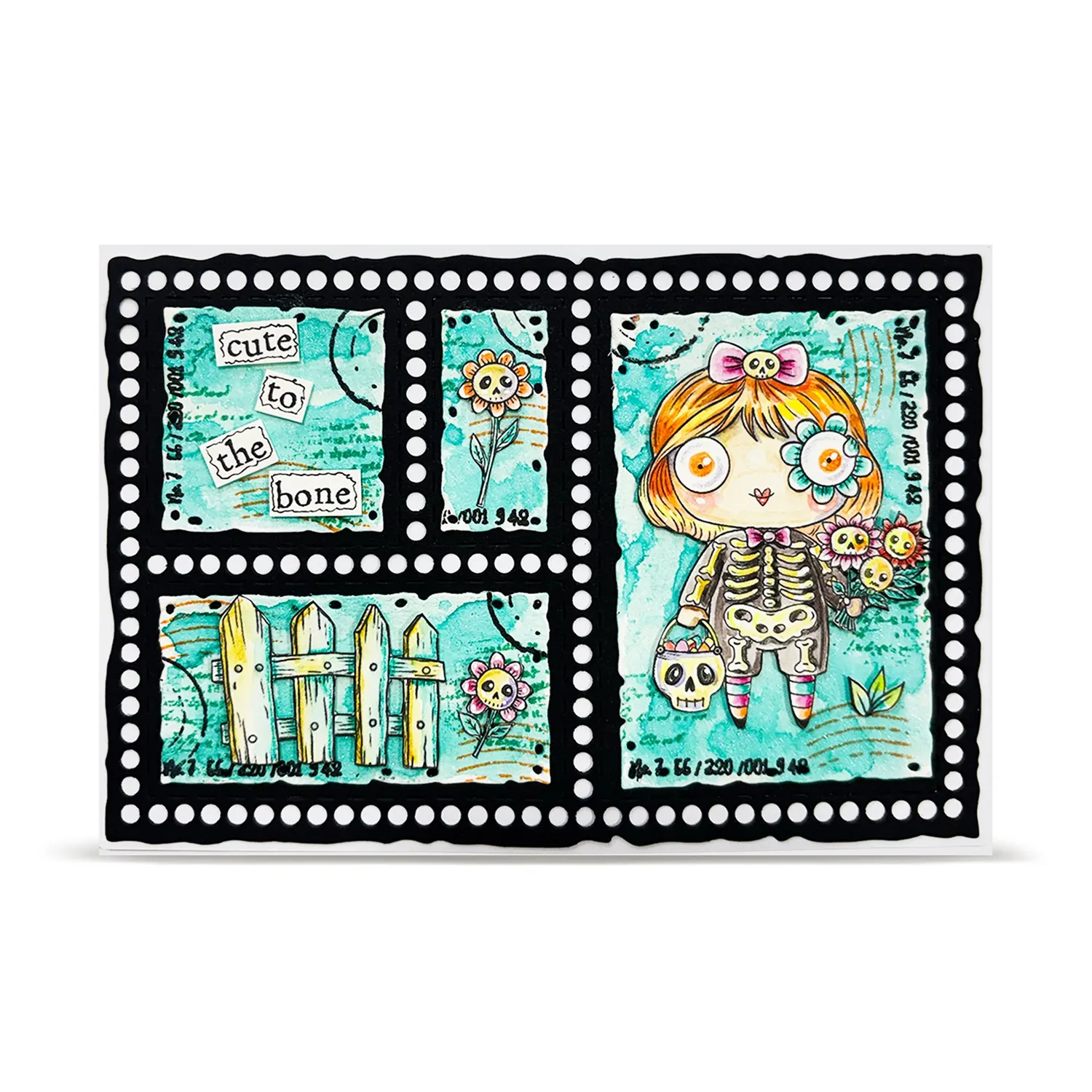AALL and Create TP-1418 Cute To The Bone Stempelset A7
