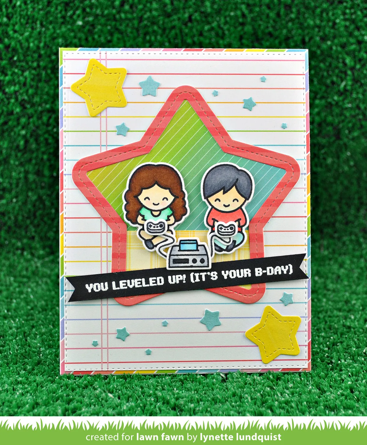 Lawn Fawn Outside In Stitched Star Stackables Stanzen Sterne