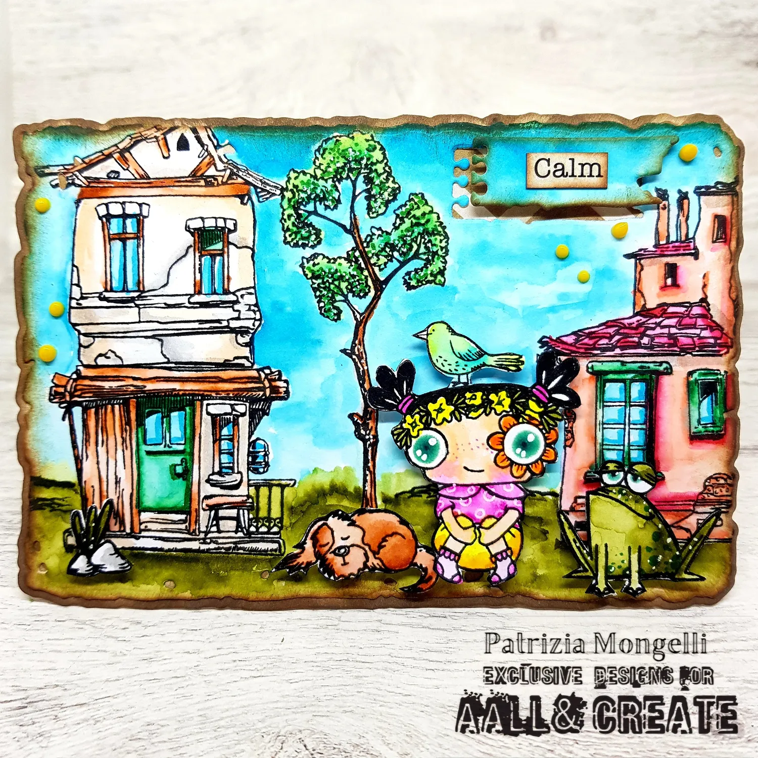 AALL and Create TP-1233 Community Corner Stempelset A5 23-teilig klar