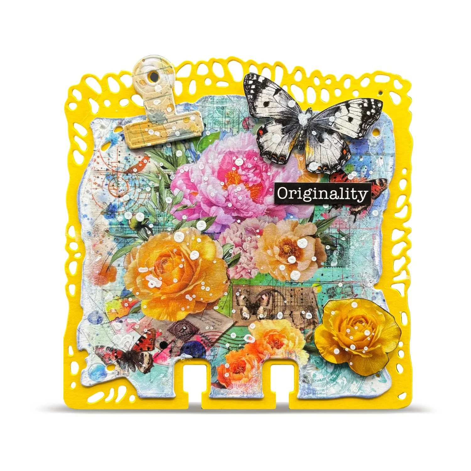 AALL and Create Layer-It-Up MT-145 Washi Tape Flora Whispers 25 mm
