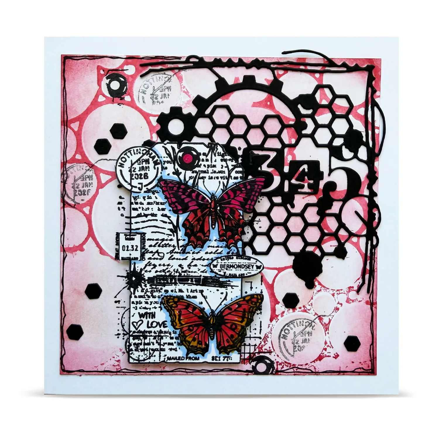 AALL and Create TP-1448 Chrono-Stamped Tag Stempel A7 Uhr
