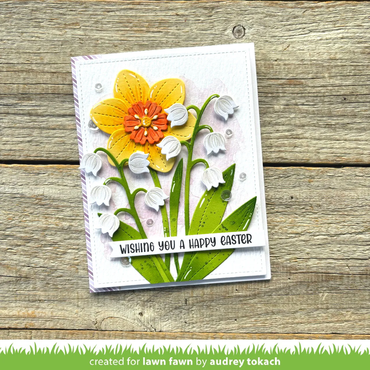 Lawn Fawn Lawn Cuts Darling Daffodils Stanzschablonen Narzissen