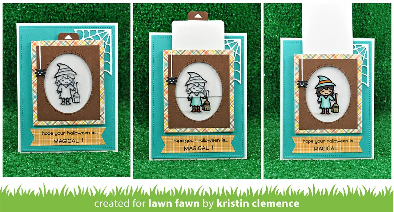 Lawn Fawn Lawn Cuts Cute Cobweb Stanzschablonen 3-teilig Spinnennetz