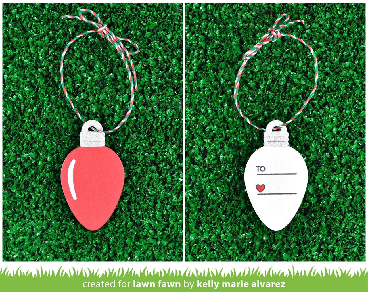 Lawn Fawn String of Lights Stanzen Lichterkette