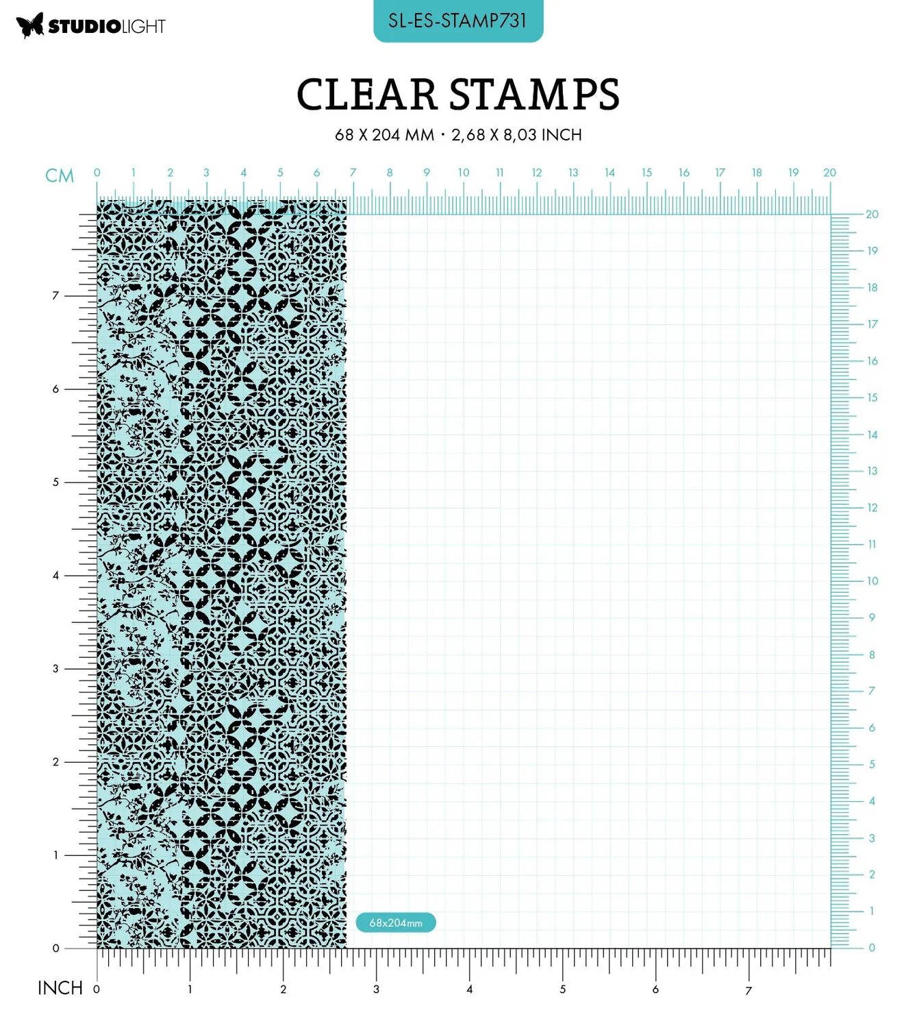 StudioLight Essentials Grungy pattern Stempel Grungemuster