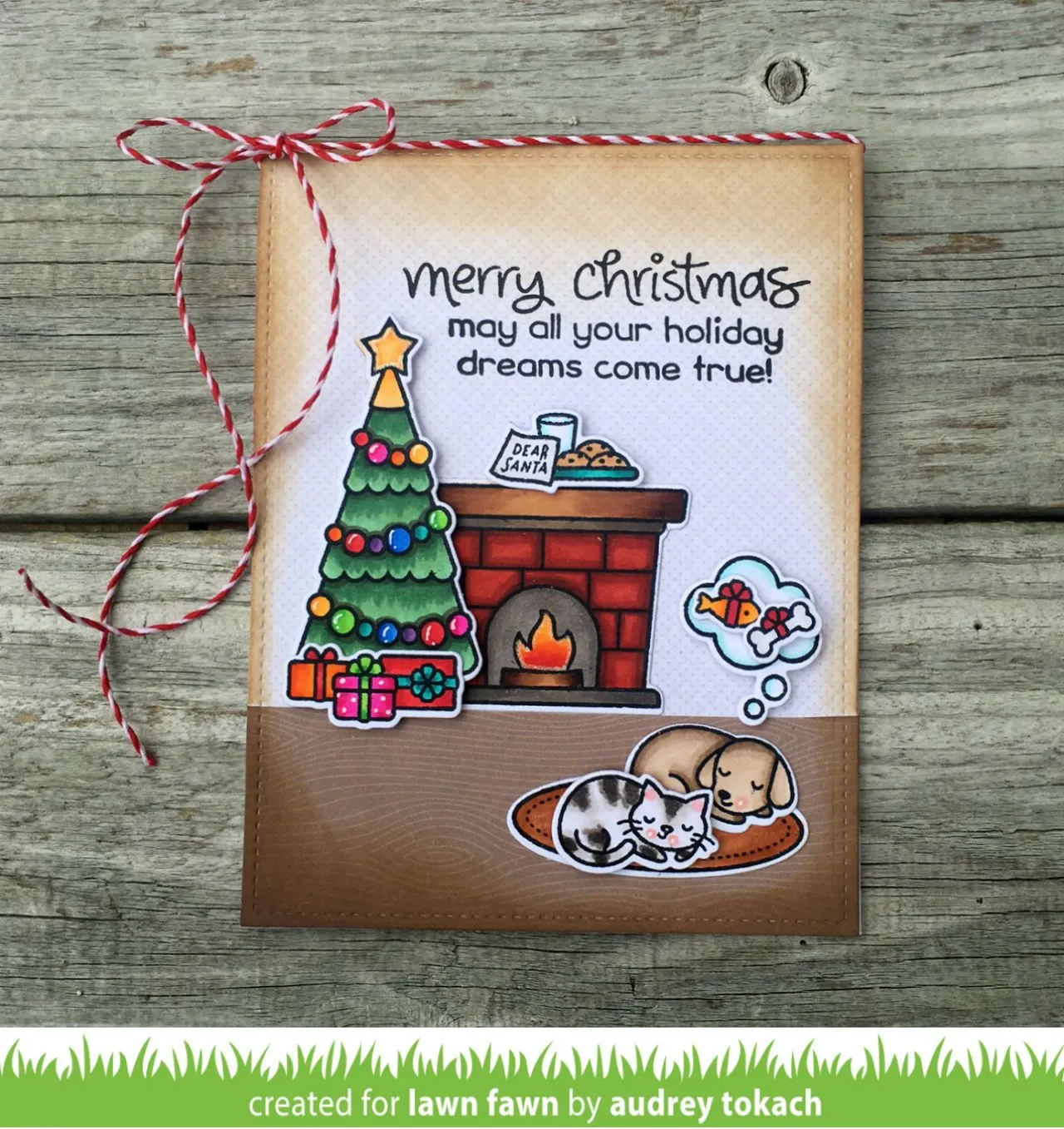 Lawn Fawn Christmas Dreams Stempelset Weihnachten