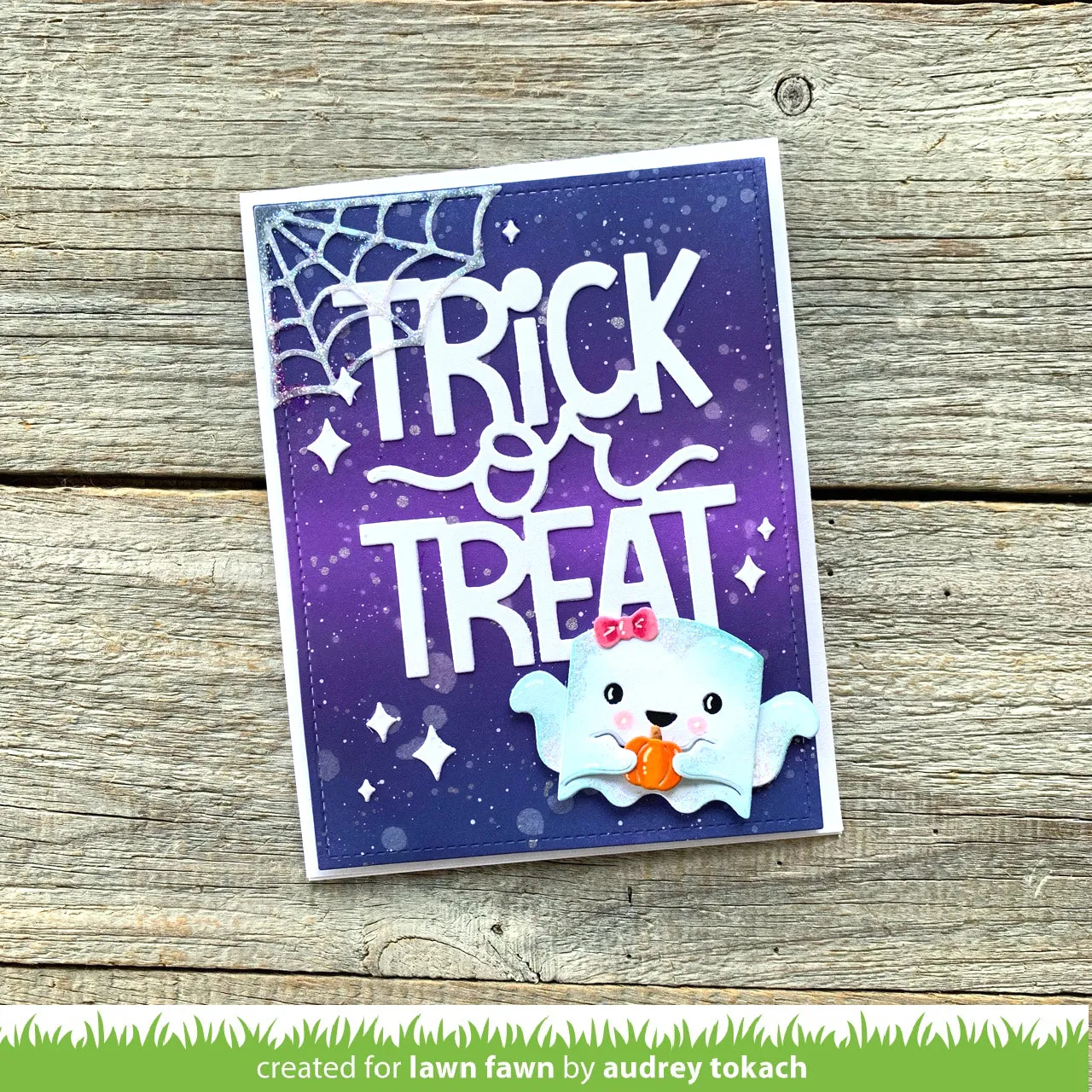 Lawn Fawn Tiny Gift Box Ghost Add-On Stanzen 10-teilig