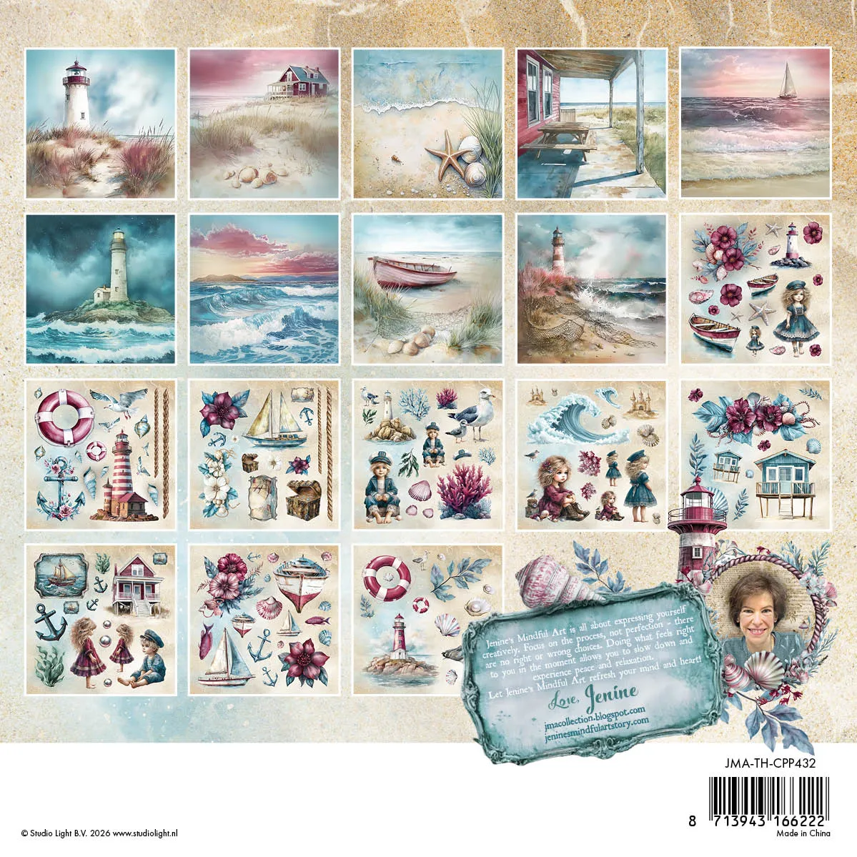StudioLight Tide of Hope Collage Papierblock 36 Blatt