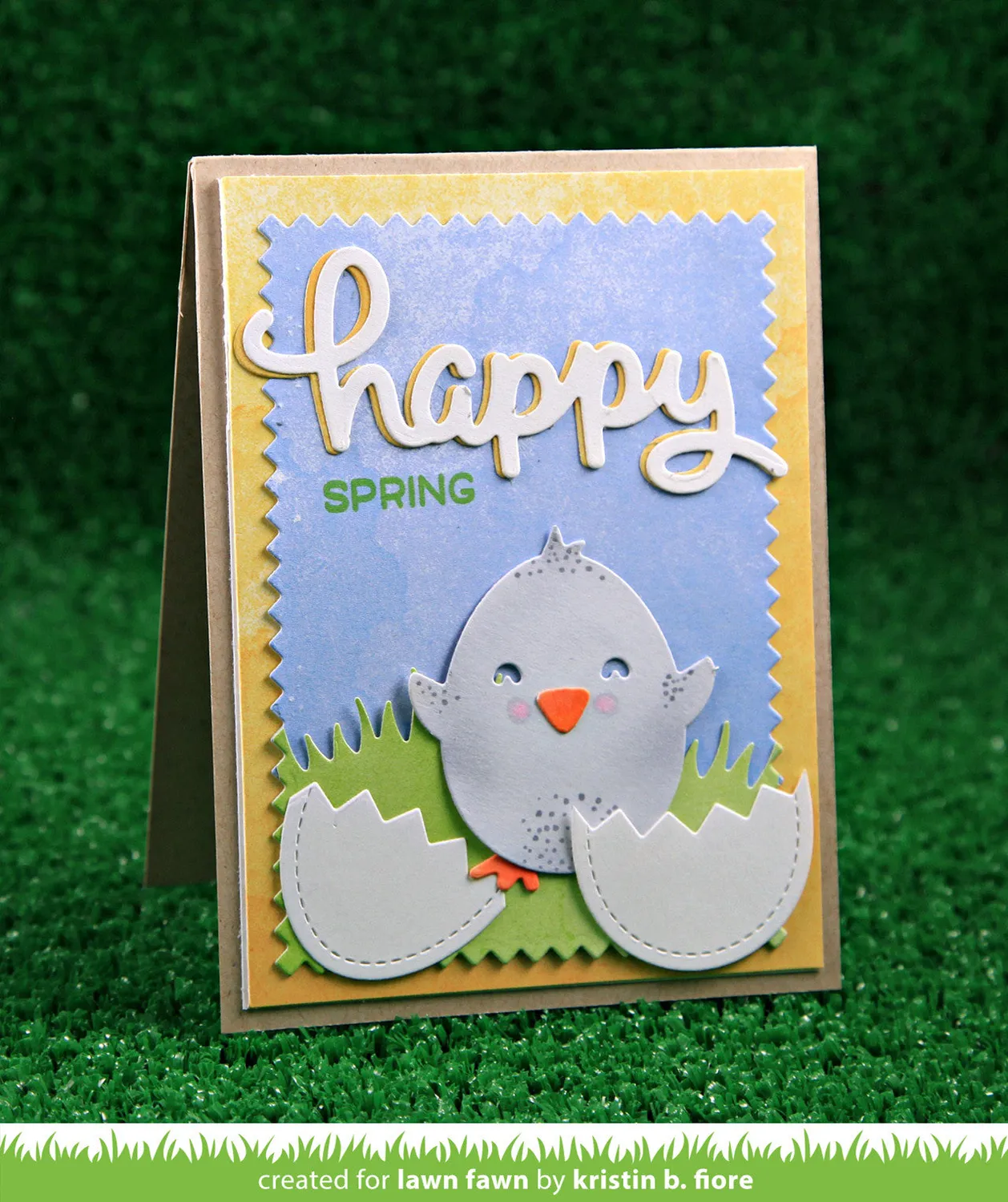 Lawn Fawn Scripty Happy LF1366 Stanzschablone Schriftzug