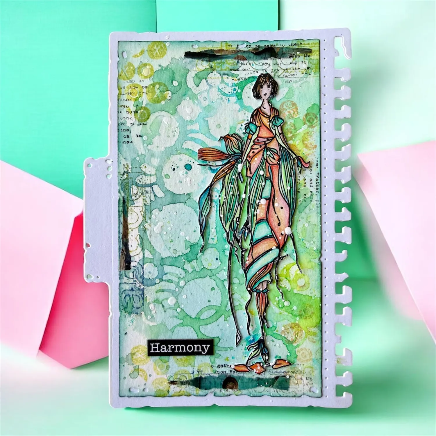 AALL and Create TP-1398 Siren of Spring Stempel A6 2-teilig