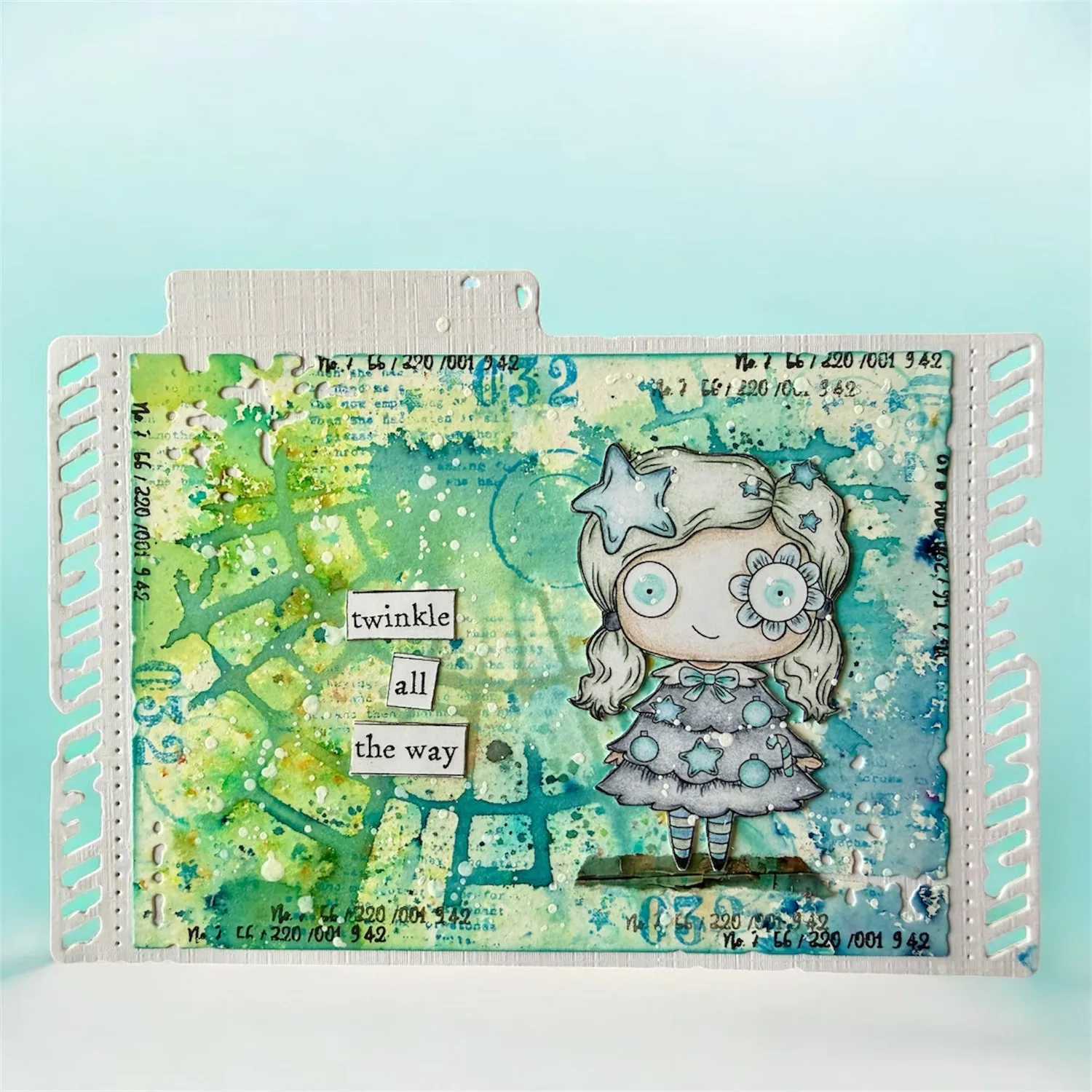 AALL and Create TP-1393 Sparkle Season Stempel A7 Weihnachten