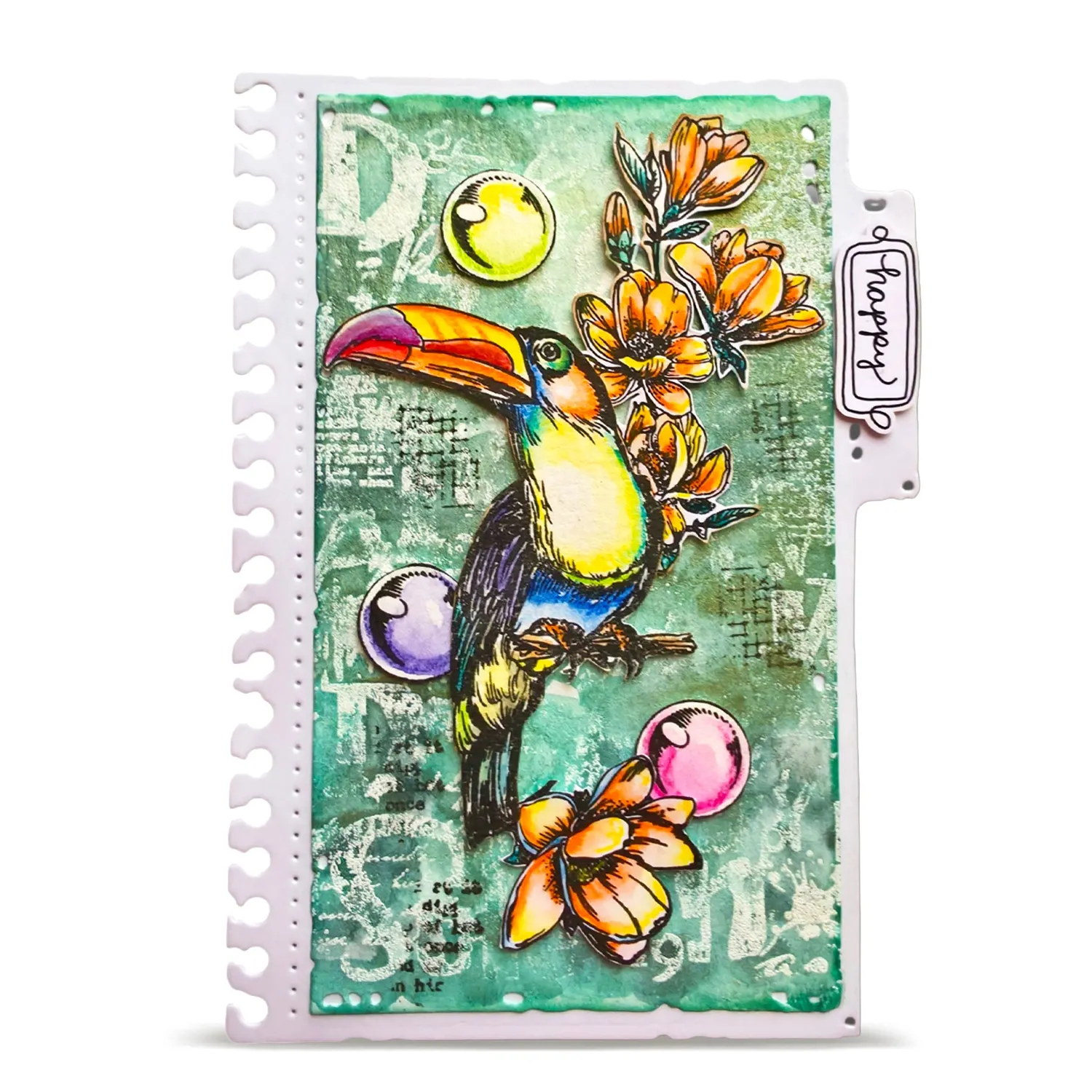 AALL and Create TP-1347 Bubbly Toucan Stempel A6 Tukan