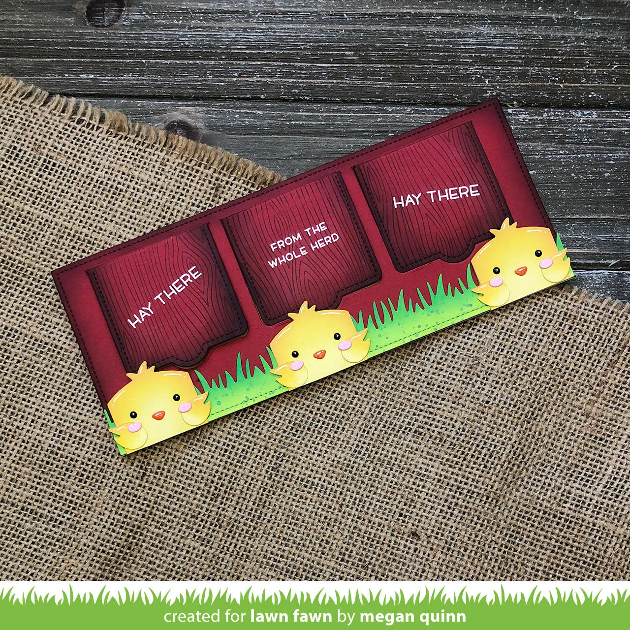 Lawn Fawn Tiny Gift Box Unicorn LF2173 Stanzschablonen Set