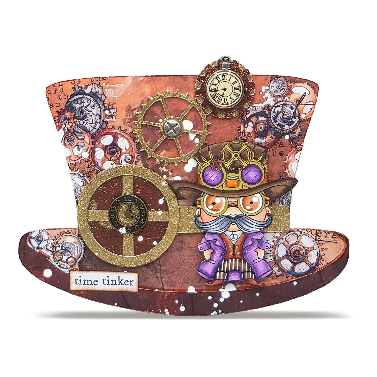 AALL and Create TP-1374 Time Tinker Stempel A7 7-teilig Uhr
