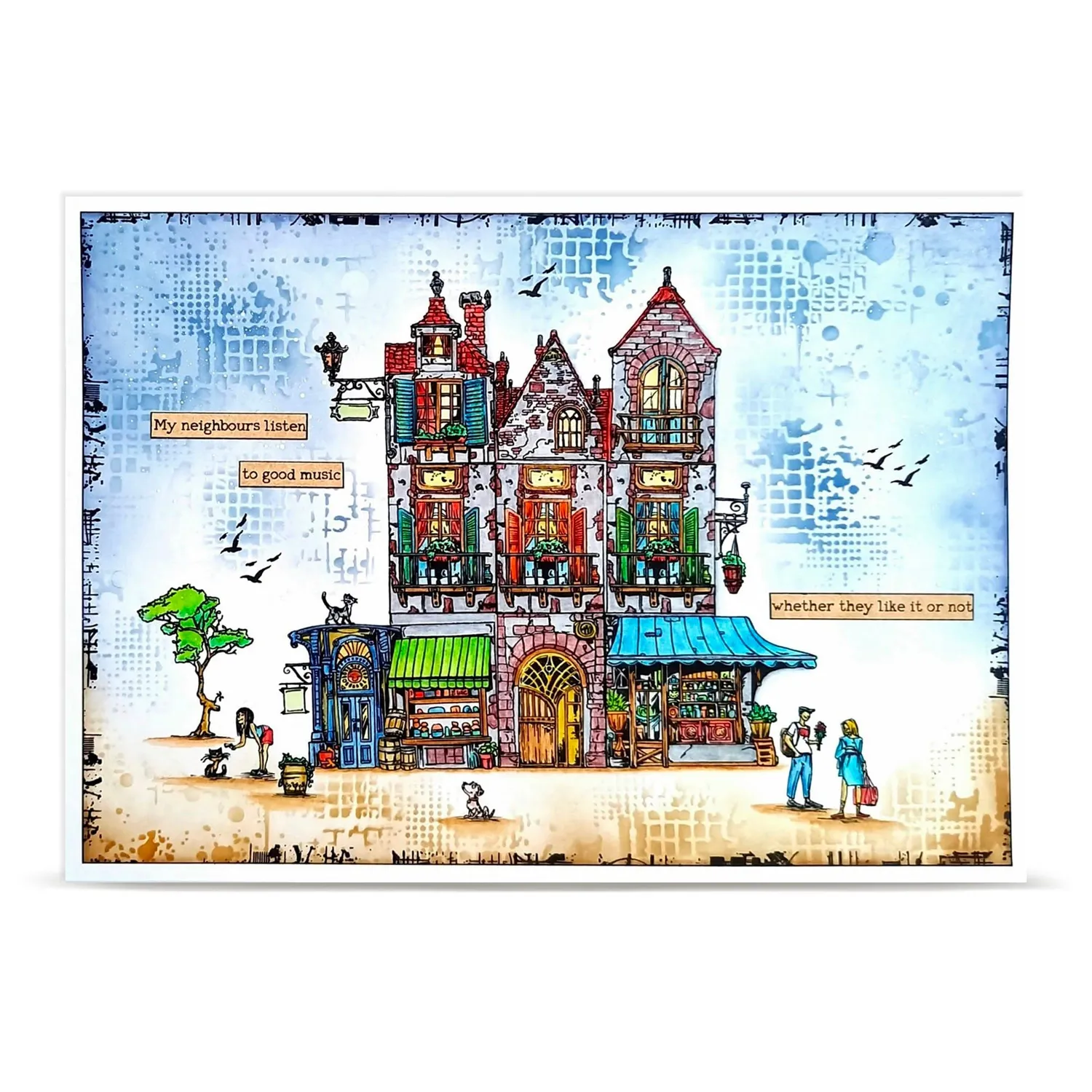 AALL and Create Dreamtropolis Stempel Bundle A6