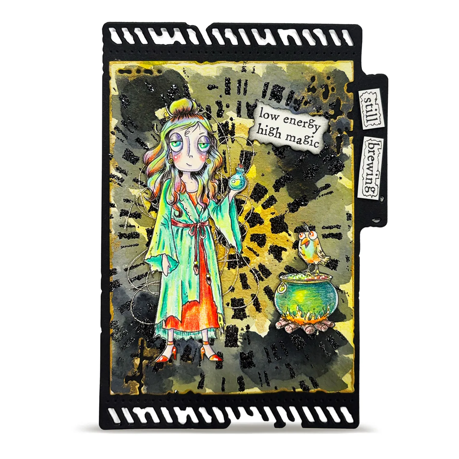 AALL and Create TP-1428 Mystic Dee Stempelset A7 klar