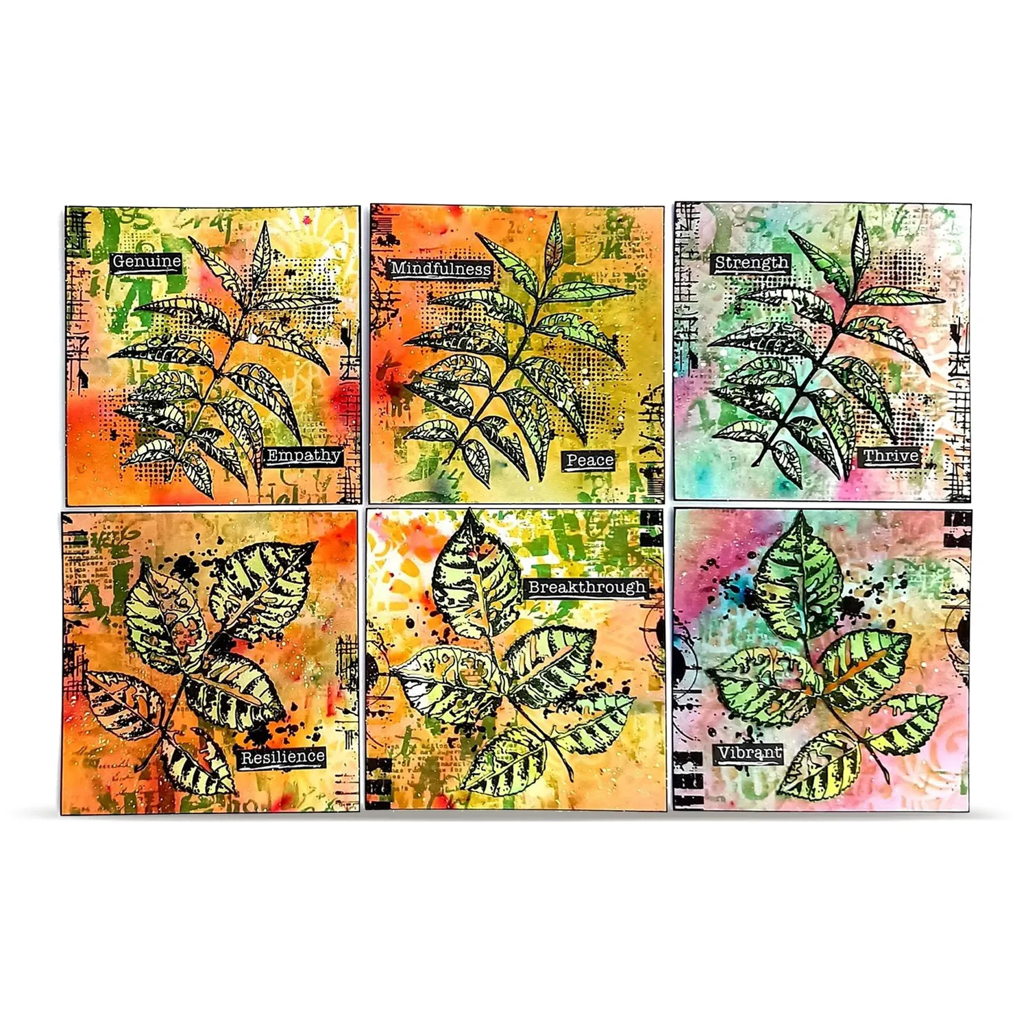 AALL and Create PC-273 Comme Une Verrière Schablone 15x15 Mylar