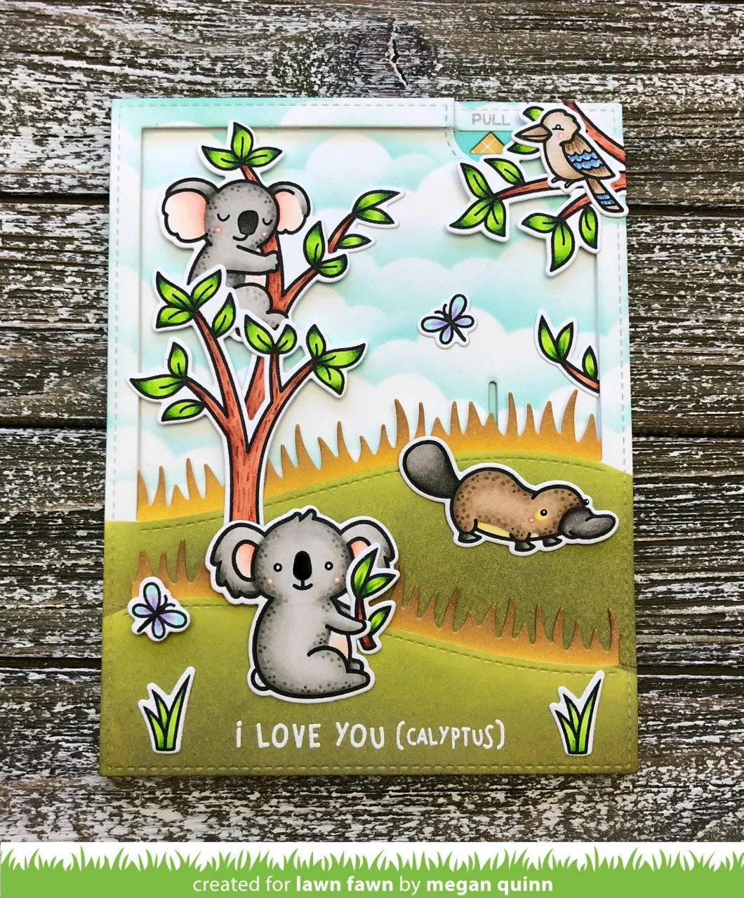 Lawn Fawn I Love Youcalyptus Clear Stempel Koala mini