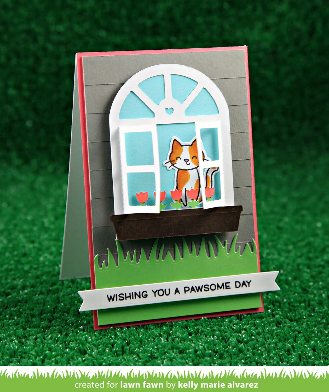 Lawn Fawn Wonderful Window Stanzschablone interaktiv
