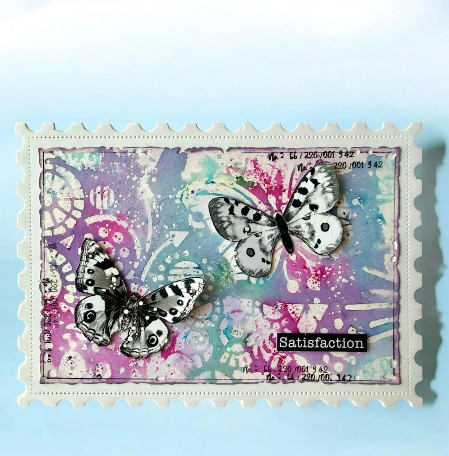 AALL and Create PC-274 Prendre Son Envol Schablone 15x15 cm