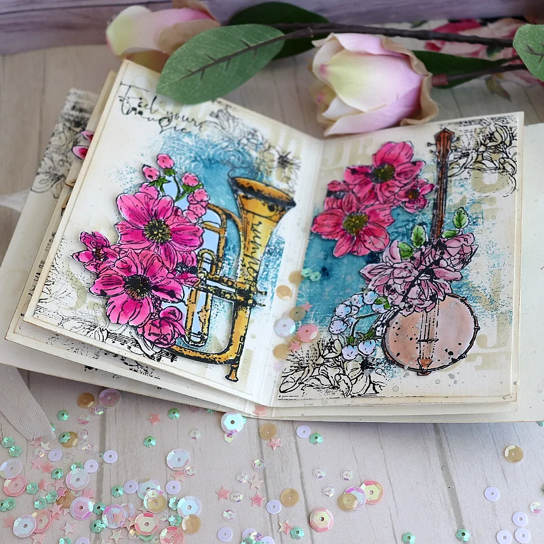 AALL and Create TP-683 All That Jazz Stempel A5 Photopolymer