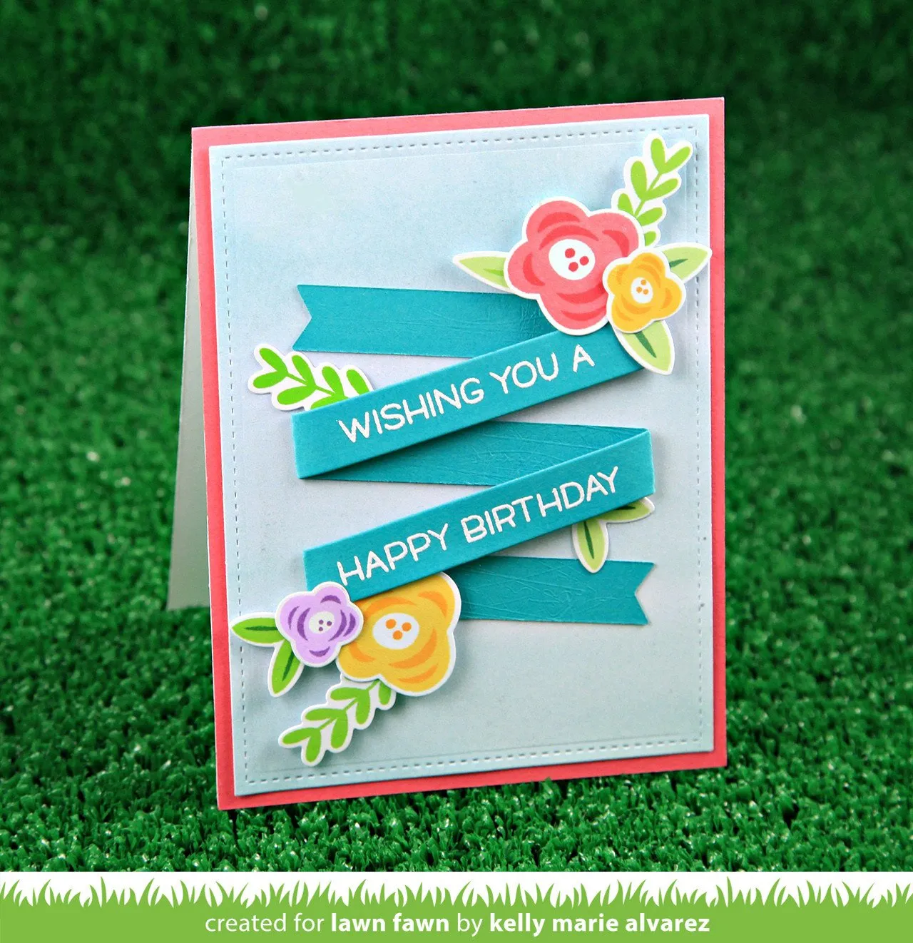 Lawn Fawn Lawn Cuts Fancy Folded Banners Stanzschablone