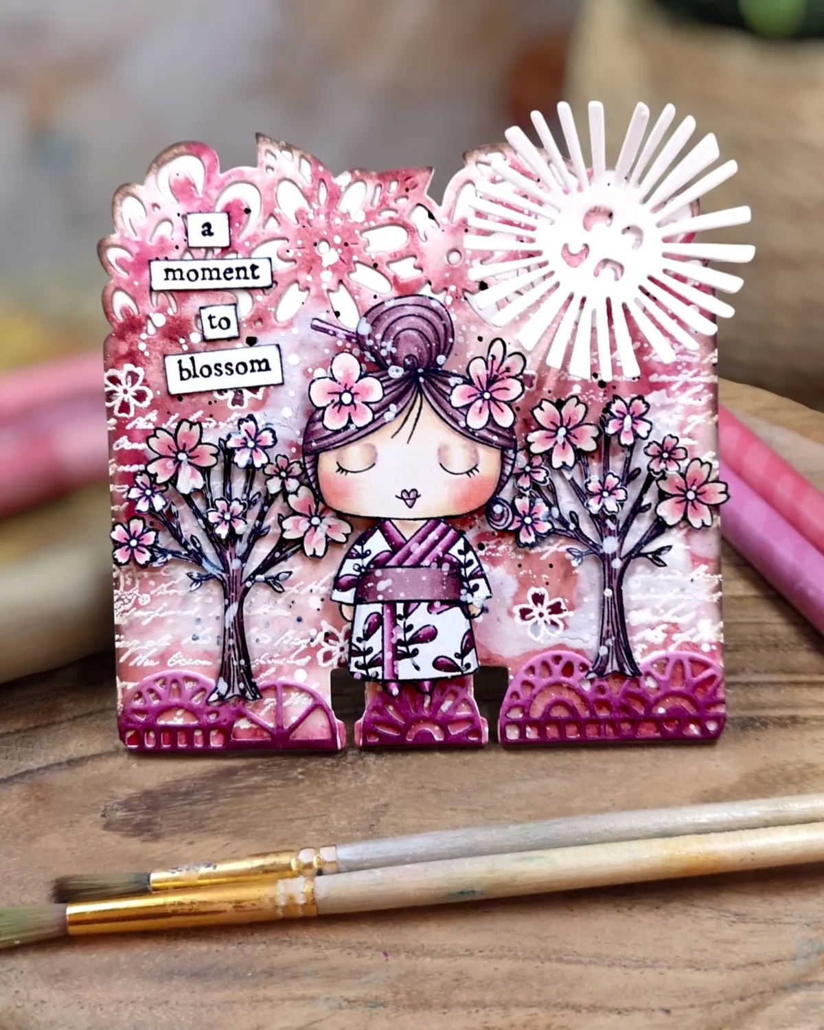 AALL and Create TP-1338 Postcard Shuffle Stempelset A6