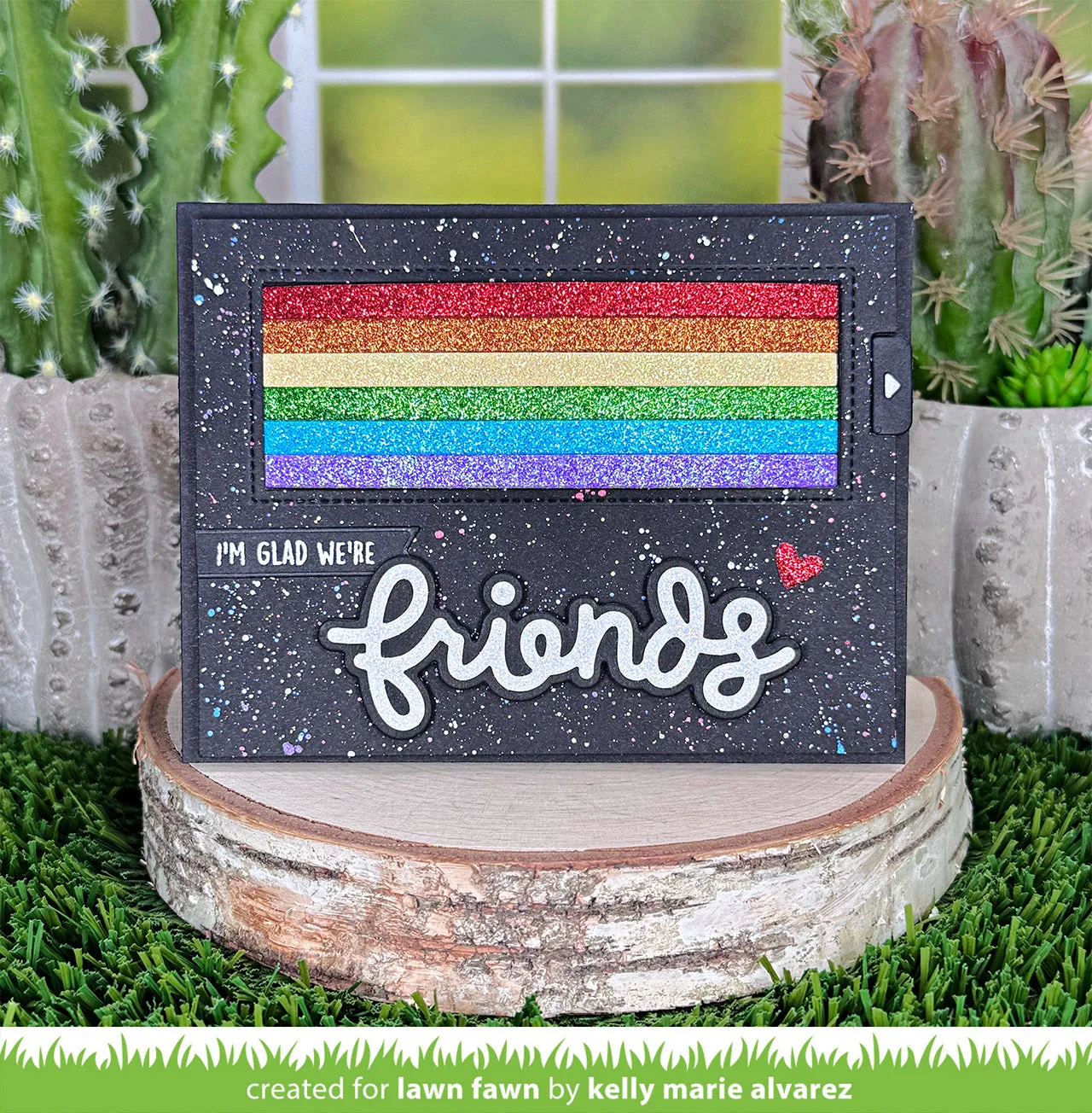 Lawn Fawn Over the Rainbow Lawn Cuts Interaktiv