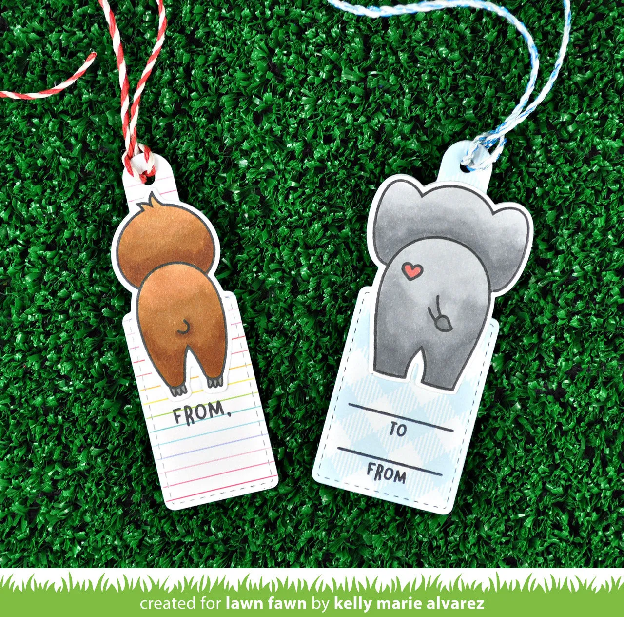 Lawn Fawn Slow Down and Enjoy LF1602 Stempelset Faultier