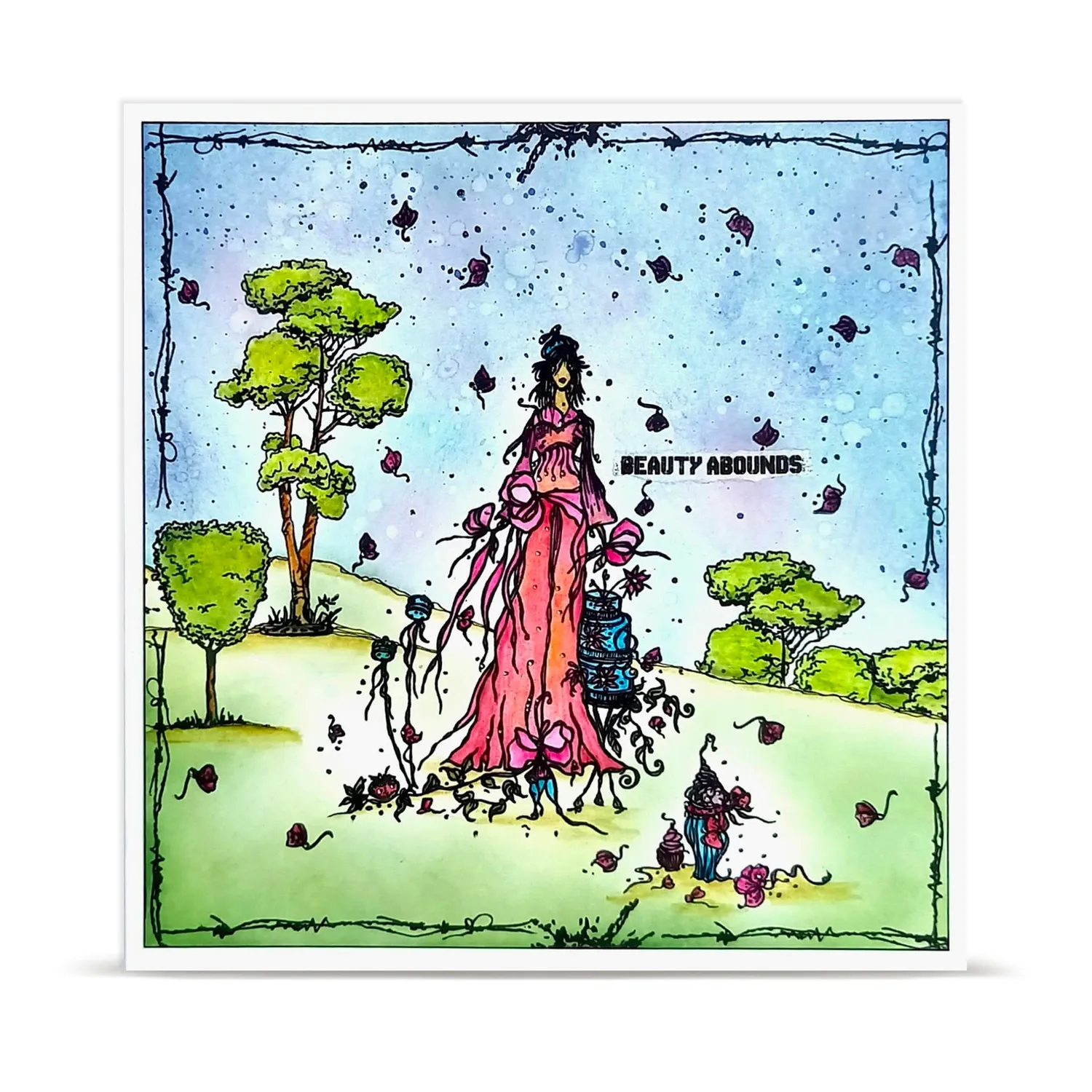 AALL and Create Soizic Carried Dreams Stempel-Bundle A6