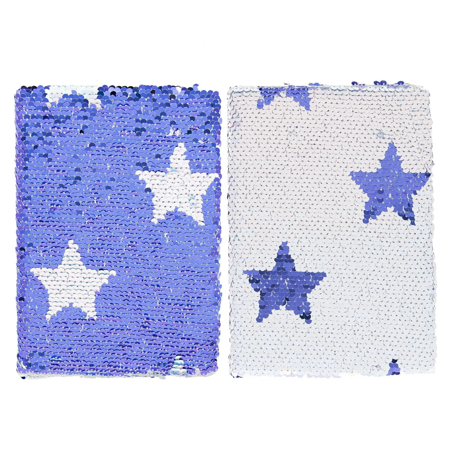 Ieebee Shining Stars Notizbuch A5 Pailletten Mermaid blanko
