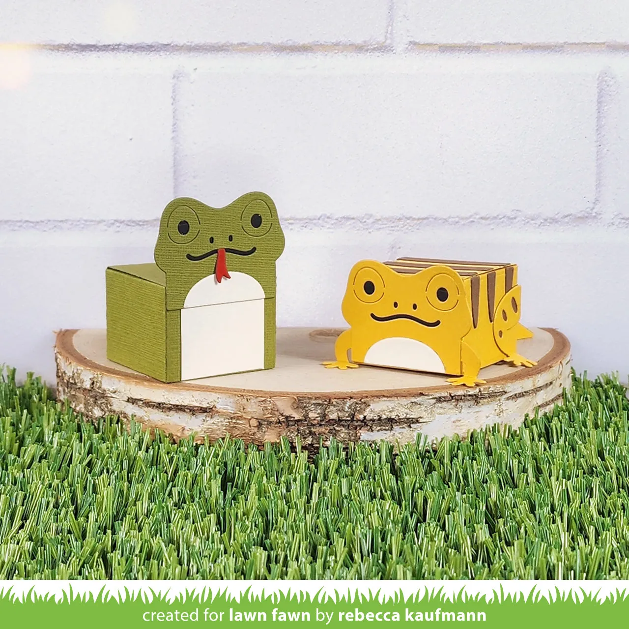 Lawn Fawn Tiny Gift Box Lizard Snake Stanzschablonen Add-On