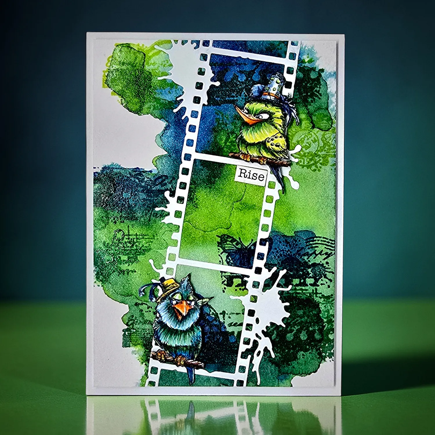 AALL and Create TP-1336 Torn Prints Stempel A6 Clear