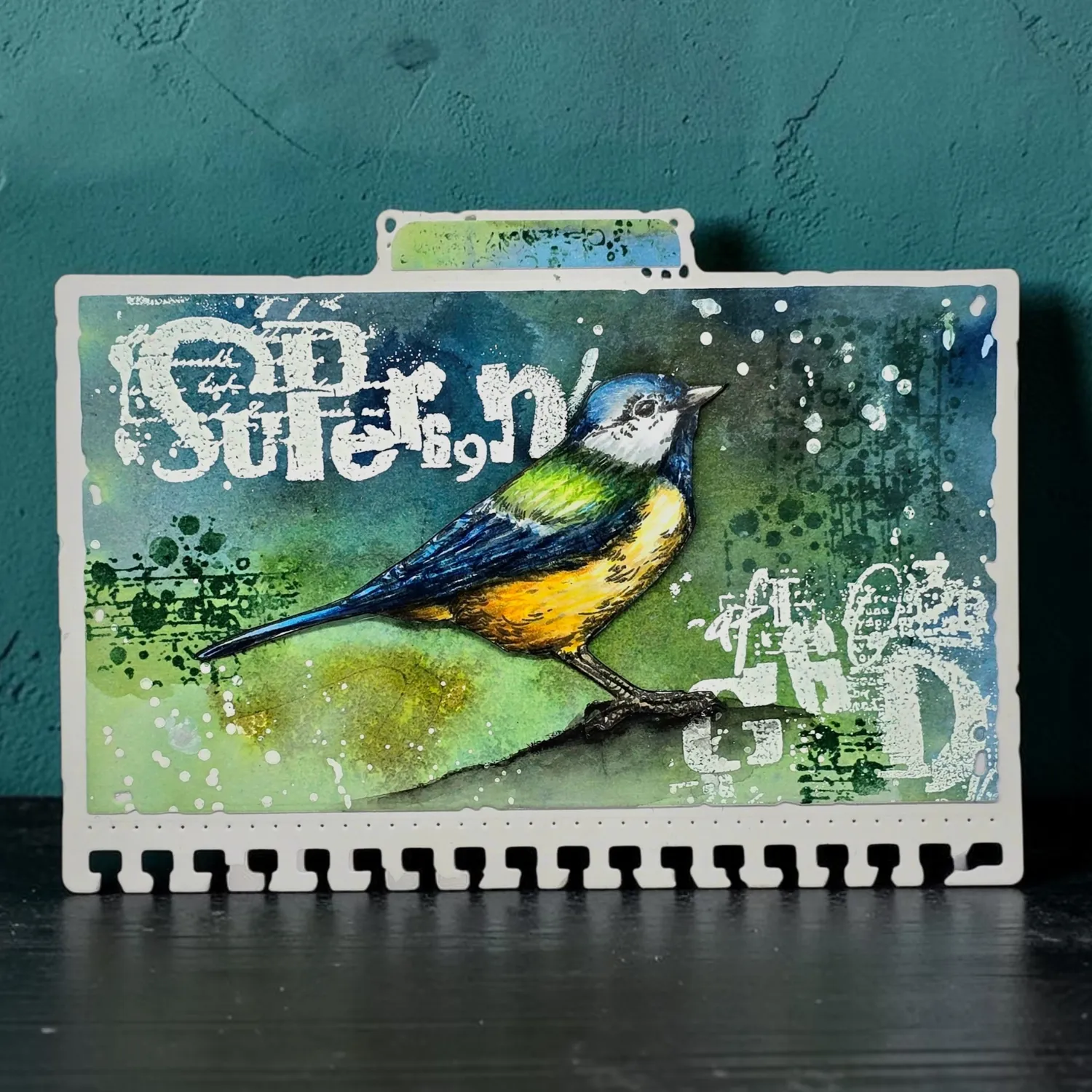 AALL and Create TP-1330 Word Frenzy A6 Stempel Hintergrundtext