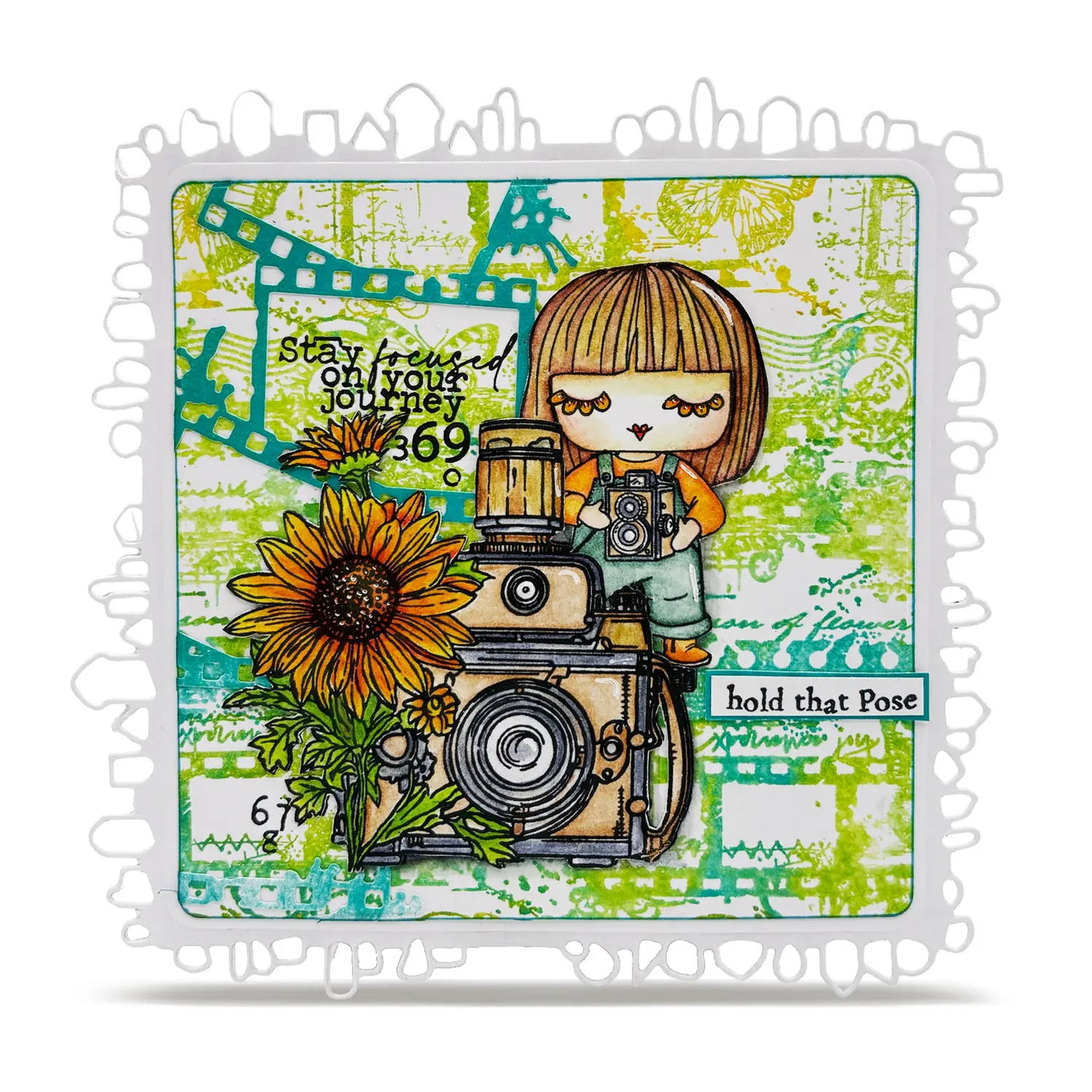 AALL and Create TP-1336 Torn Prints Stempel A6 Clear
