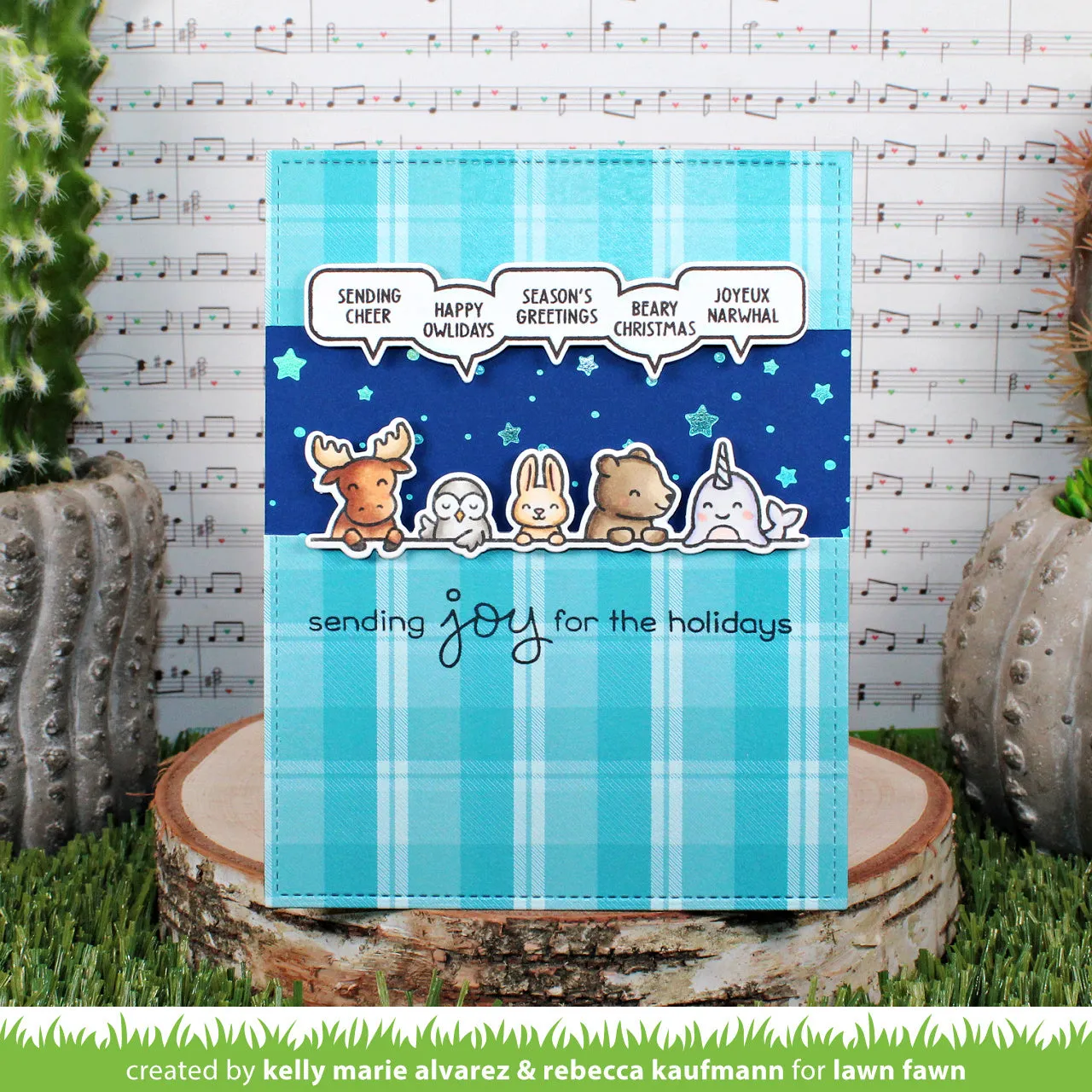 Lawn Fawn Starry Sky Hot Foil Platte Sternhimmel